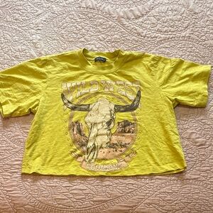 Wild West Cowboys Crop Top